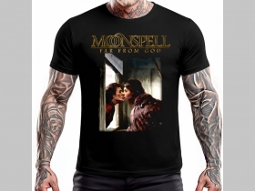 Moonspell - čierne p&aacute;nske tričko 100%bavlna